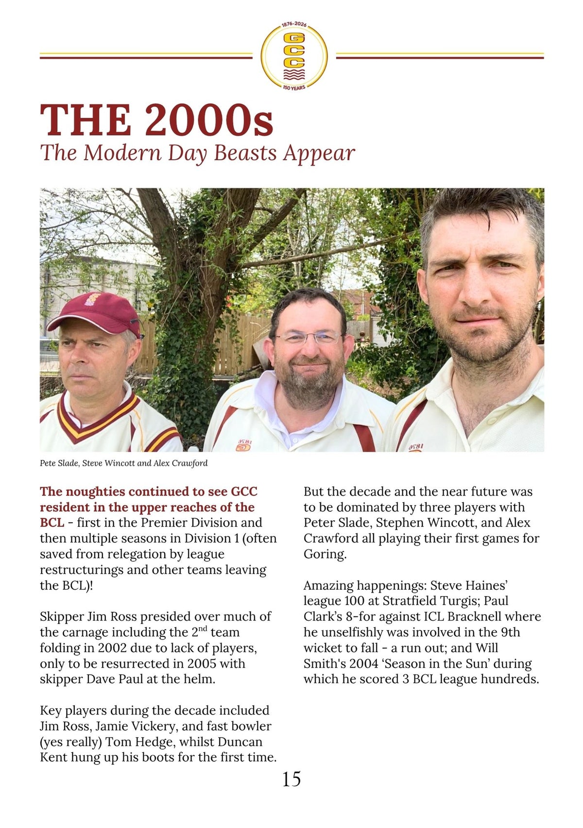 150th Anniversary Book