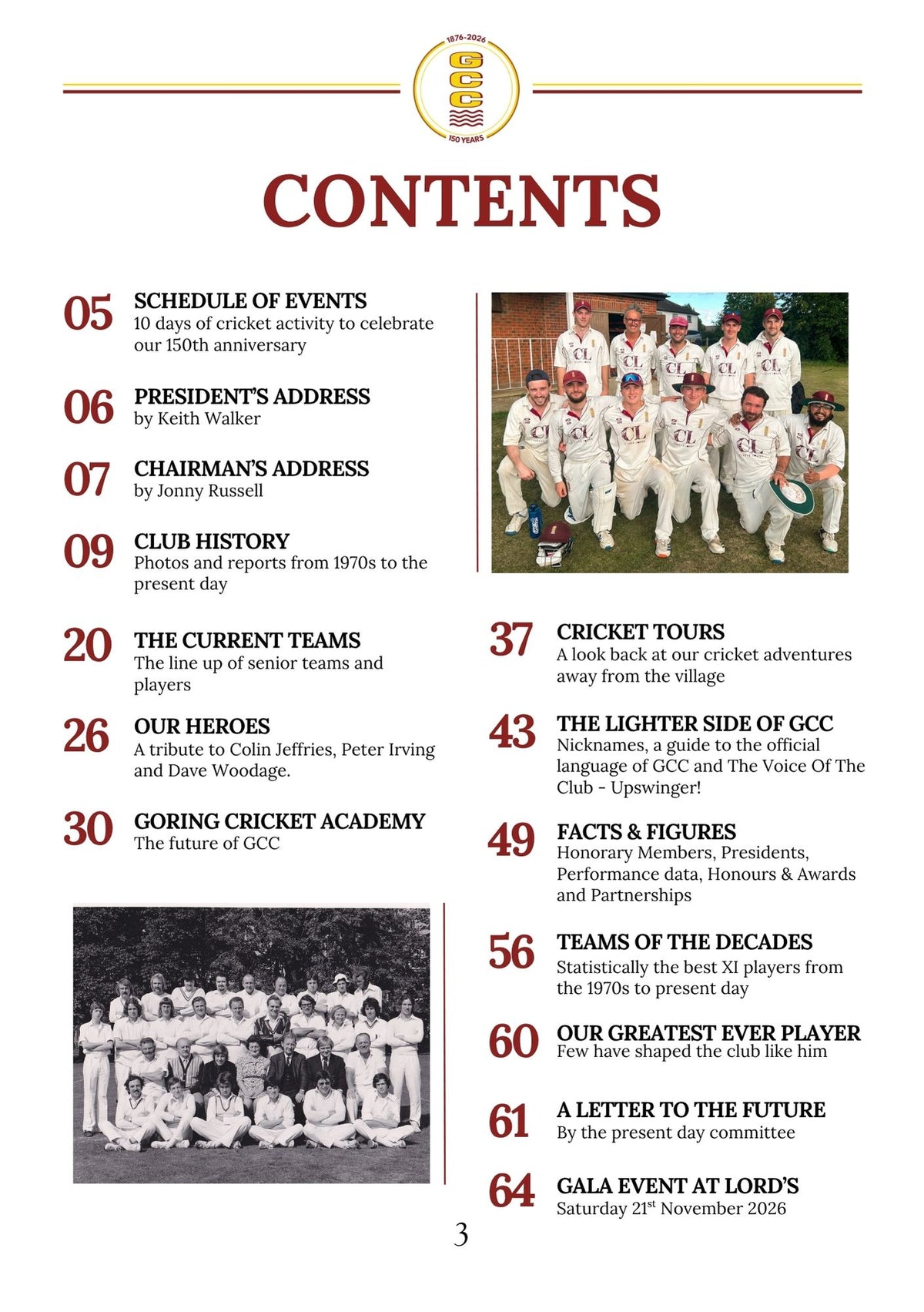 150th Anniversary Book